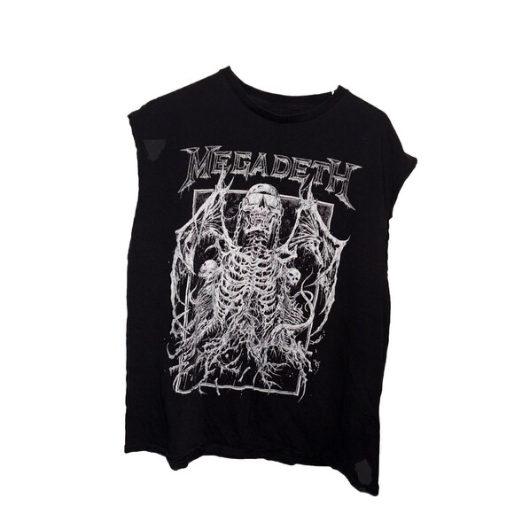 Megadeath XL Soldier On! 2022 Tour Tshirt Sleeveless - Picture 1 of 9